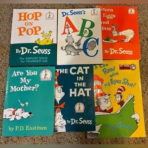 Dr. Seuss P.D Eastman 6 Book Bundle
